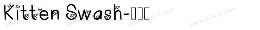 Kitten Swash字体转换